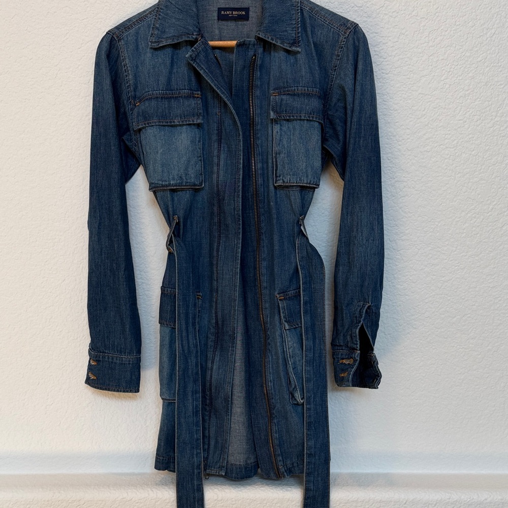 Ramy Brook Dark Blue Denim Dress/Shacket